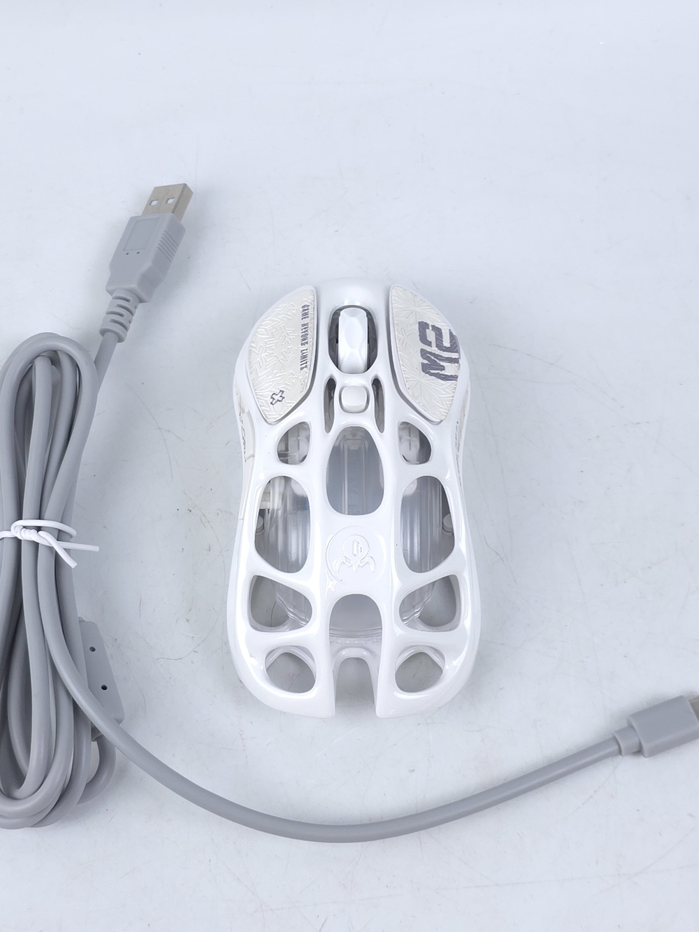 GravaStar Mercury M2 Wireless Gaming Mouse - White